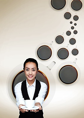 PSD 외국인 편집 편집이미지 직업 여자 커피 음료 한명 서기 웃음 들기 사람 동양인 상반신 성인 원두 차 커피잔 찻잔 바리스타 여자만 여자한명만 성인여자만 성인만 이미지편집 1 모션 잔 표정 인종 파일형식