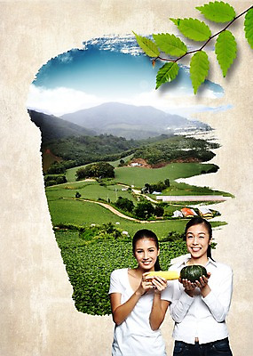 PSD 외국인 편집 편집이미지 우먼라이프 라이프스타일 웰빙 여자 종이 음식 백그라운드 밭 채소 호박 나뭇잎 건강 옥수수 웃음 들기 사람 동양인 초원 상반신 20대 성인 두명 앞모습 농작물 환경 농촌 친환경 유기농 여자만 성인여자만 청년만 청년여자만 성인만 이미지편집 뷰포인트 잎 농업 모션 곡류 표정 인종 청년 생활 시골 파일형식