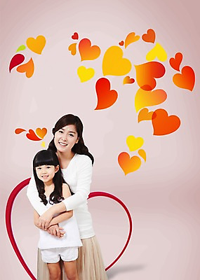 PSD 편집이미지 여자 딸 어린이 가족 안기 포옹 모녀 엄마 그림자 사랑 서기 미소 웃음 사람 동양인 소녀 성인 두명 앞모습 30대 유치원생 한국인 하트 가족라이프 백허그 여자만 이미지편집 모양 라이프스타일 감정 뷰포인트 관계 모션 표정 인종 장년 파일형식