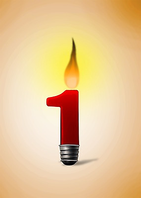 PSD 편집 편집이미지 1 초 촛불 불 불꽃 사람없음 빛 숫자 우승 넘버원 이미지편집 자연요소 문자 최고 파일형식