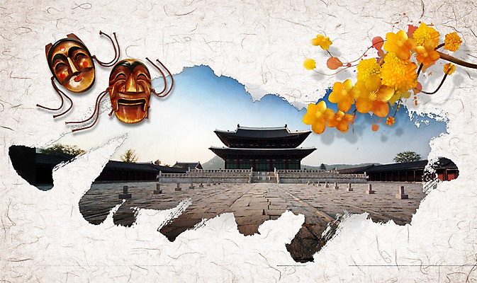 PSD 편집 편집이미지 한국문화 한국전통 전통 꽃 종이 백그라운드 한국건축 한국 사람없음 궁전 문화재 경복궁 탈 부네탈 양반탈 이미지편집 식물 동양문화 건축 아시아 고건축 가면 전통탈 파일형식