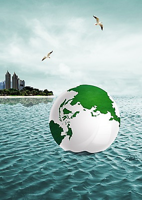 PSD 편집 편집이미지 지구 바다 섬 세계지도 비즈니스 갈매기 하늘 빌딩 해변 사람없음 건물 물 글로벌 지구본 도시 수면 떠있는 이미지편집 자연요소 건축물 지도 모션 조류 세계 파일형식