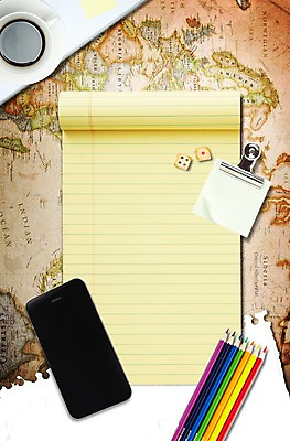 PSD 편집이미지 커피 세계지도 지도 비즈니스 색연필 사람없음 스마트폰 사무용품 공책 메모지 커피잔 오브젝트 주사위 줄노트 이미지편집 음료 문구용품 학용품 잔 핸드폰 스마트기기 세계 파일형식