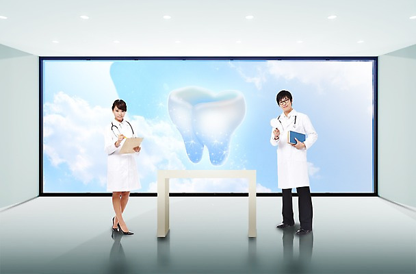 전신 PSD 구름 편집이미지 직업 여자 남자 안경 의학 청진기 탁자 하늘 돋보기 치과 병원 서기 미소 웃음 들기 사람 동양인 20대 성인 두명 앞모습 치료 책 펜 스크린 한국인 의사 기록 가운 의사가운 치아 치과의사 파일 영상 치아모형 서류판 의료기관 청년만 성인만 안경낌 이미지편집 자연요소 잡화 옷 뷰포인트 가구 의료기기 모션 표정 인종 청년 필기구 사무용품 의료진 소화기관 파일형식