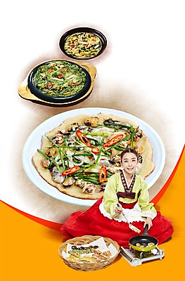 전신 PSD 편집이미지 그릇 식기 여자 포스터 음식 주방용품 요리 한명 사람 앉기 동양인 성인 바구니 식당 앞치마 한국인 도구 프라이팬 전통의상 한복 전 버너 알림 전단 홍보물 음식전단 뒤집개 부침개 모듬전 부추전 여자만 여자한명만 성인여자만 성인만 이미지편집 1 한국전통 전통 한식 생활용품 모션 인종 상점 파일형식