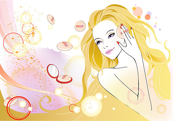 우먼라이프 라이프스타일 여자 일러스트 한명 웃음 들기 사람 상반신 성인 라이프 화장 뷰티 화장품 화장용품 파우더 분첩 분 청순 여자만 여자한명만 성인여자만 성인만 국내일러스트 AI파일 1 컨셉 모션 표정 생활 미용용품 파일형식 벡터