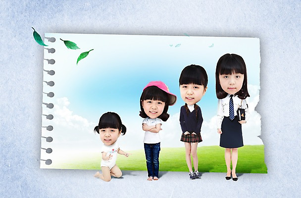 전신 PSD 식물 편집 편집이미지 직업 학생 여학생 여자 교복 어린이 유니폼 나뭇잎 사람 앉기 동양인 소녀 잔디 여러명 성인 한국인 성장 변화 경찰 스케치북 여경 과정 단계 성장과정 여자만 이미지편집 옷 다수 컨셉 잎 모션 학용품 인종 파일형식