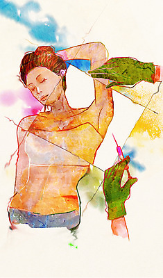 PSD 우먼라이프 라이프스타일 손 여자 장갑 일러스트 주사기 한명 사람 상반신 성인 라이프 신체부위 뷰티 손들기 눈감음 비교 변화 성형수술 가슴 보톡스 시술 성인만 국내일러스트 1 잡화 컨셉 의료기기 모션 생활 수술 파일형식