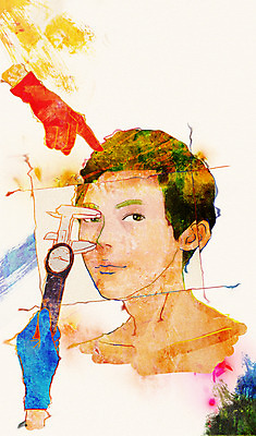 PSD 라이프스타일 손 남자 장갑 일러스트 자 한명 사람 상반신 성인 라이프 신체부위 뷰티 비교 수술 변화 성형수술 코 성인만 코수술 국내일러스트 1 잡화 컨셉 의학 문구용품 생활 치료 파일형식