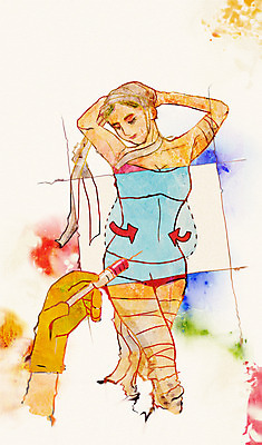 PSD 우먼라이프 라이프스타일 손 여자 장갑 일러스트 주사기 한명 서기 사람 상반신 성인 라이프 신체부위 뷰티 손들기 눈감음 비교 변화 성형수술 붕대 보톡스 복부 성인만 국내일러스트 1 잡화 컨셉 의료기기 모션 생활 수술 파일형식