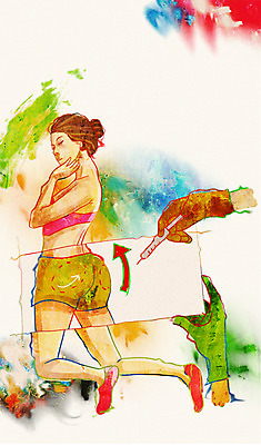 전신 PSD 우먼라이프 라이프스타일 손 여자 화살표 장갑 일러스트 주사기 한명 사람 성인 라이프 신체부위 뷰티 비교 변화 성형수술 엉덩이 상승 시술 성인만 국내일러스트 1 잡화 컨셉 의료기기 생활 수술 파일형식