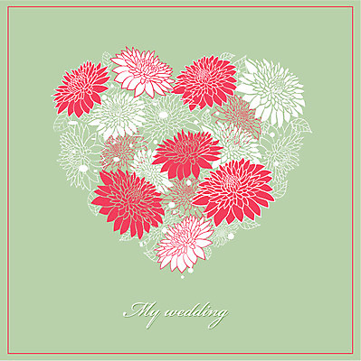 식물 템플릿 꽃 결혼 백그라운드 무늬 카드템플릿 결혼식 프레임 틀 사람없음 하트 축하 청첩장 초대장 초대 축하카드 이미지템플릿 AI파일 카드프레임 모양 컨셉 카드_감사 이벤트 파일형식 벡터