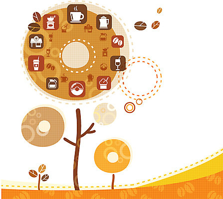 나무 식물 건축물 기호 디자인 커피 음료 빵 백그라운드 잎 일러스트 주전자 나뭇잎 콩 사람없음 건물 그래픽 컵 픽토그램 주스 카페 원두 나뭇가지 차 커피잔 종이컵 심볼 분석 오브젝트 테이크아웃 복잡 국내일러스트 AI파일 문자 식기 건축 음식 컨셉 주방용품 잔 곡류 상점 일회용 파일형식 벡터