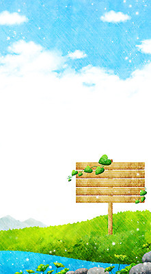 PSD 식물 구름 배너 계절 백그라운드 일러스트 자연 하늘 나뭇잎 프레임 알림판 풍경 잔디 사람없음 여름 강 여름풍경 돌_바위 바위 표지판 시원함 알림 언덕 국내일러스트 자연요소 잎 생태계 파일형식 여름_계절