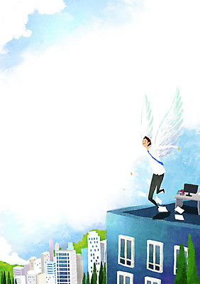 전신 PSD 나무 식물 구름 건축물 남자 여유 날개 일러스트 하늘 휴가 휴식 한명 사람 정장 빌딩 성인 건물 컴퓨터 달리기 점프 자유 직장인 비즈니스맨 옥상 탈출 책상 문서 천사날개 일상탈출 남자만 남자한명만 성인남자만 성인만 국내일러스트 자연요소 직업 1 옷 건축 감정 가구 컨셉 비즈니스 모션 천사 전자제품 파일형식