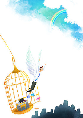 전신 PSD 구름 건축물 남자 여유 무지개 일러스트 하늘 휴가 휴식 한명 사람 정장 빌딩 성인 건물 책 컴퓨터 자유 직장인 비즈니스맨 운반 탈출 책상 새장 천사날개 일상탈출 남자만 남자한명만 성인남자만 성인만 국내일러스트 자연요소 직업 1 옷 건축 감정 가구 컨셉 날개 비즈니스 천사 전자제품 케이지 파일형식