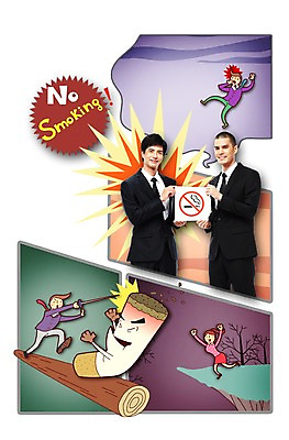 PSD 외국인 나무 식물 편집 편집이미지 여자 남자 캠페인 비즈니스 흡연 담배 건강 경고 서기 미소 웃음 들기 사람 동양인 정장 여러명 20대 성인 30대 팻말 금지 직장인 비즈니스맨 칼 만화 금연 찌르기 성인만 이미지편집 직업 옷 다수 모션 프레임 표정 인종 청년 장년 사회이슈 파일형식