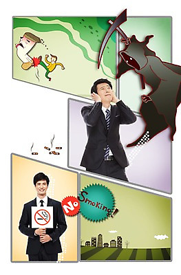 PSD 외국인 편집 편집이미지 남자 캠페인 비즈니스 흡연 담배 건강 경고 미소 웃음 들기 사람 동양인 정장 빌딩 상반신 성인 건물 세명 30대 팻말 한국인 금지 직장인 비즈니스맨 찡그림 악마 만화 괴로움 두통 금연 남자만 성인남자만 장년만 장년남자만 성인만 이미지편집 직업 건축물 옷 감정 모션 프레임 표정 인종 장년 질병 사회이슈 파일형식 건축 컨셉 의학