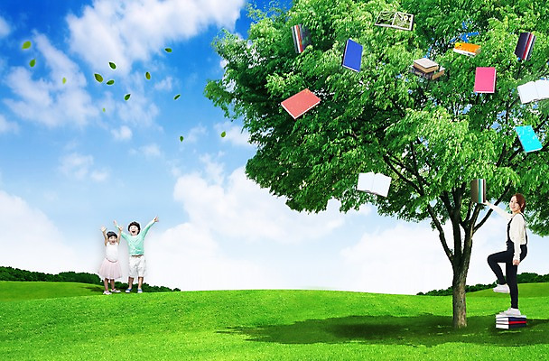 전신 PSD 나무 식물 구름 편집 편집이미지 학생 여자 어린이교육 교육 남자 어린이 대학생 상상 하늘 나뭇잎 서기 미소 웃음 사람 동양인 소녀 소년 잔디 초원 20대 성인 라이프 앞모습 옆모습 책 세명 만세 한국인 이미지편집 자연요소 뷰포인트 잎 모션 표정 인종 청년 생활 파일형식