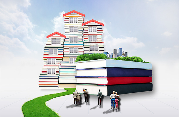 PSD 구름 편집 편집이미지 건축물 길 상상 하늘 주택 서기 빌딩 잔디 사람없음 건물 뒷모습 책 쌓기 모형 미니어처 피규어 도시 이미지편집 자연요소 식물 건축 뷰포인트 모션 파일형식