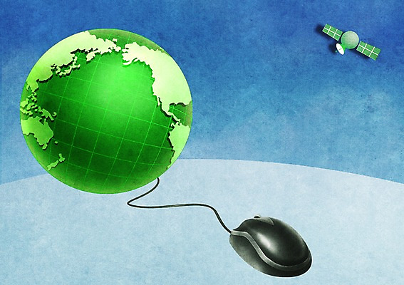 PSD 지구 백그라운드 일러스트 비즈니스 하늘 사람없음 금융 경제 세계 지구본 컴퓨터용품 인공위성 입력장치 마우스 국내일러스트 통신 오브젝트 파일형식