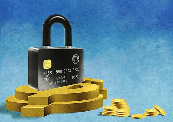 PSD 기호 백그라운드 돈 일러스트 비즈니스 하늘 자물쇠 사람없음 금융 경제 달러 동전 화폐기호 신용카드 잠금 보안 지불수단 국내일러스트 문자 안전 재산 화폐 결제 파일형식