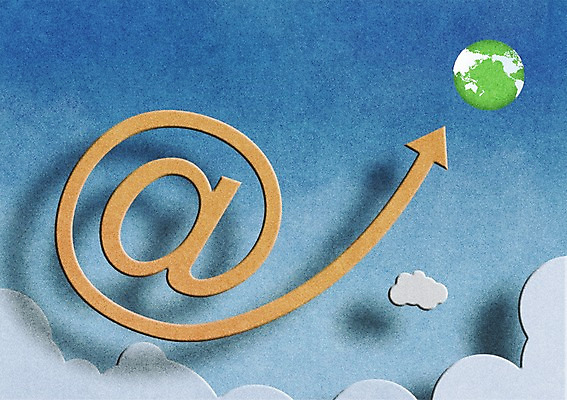 PSD 구름 화살표 지구 백그라운드 일러스트 비즈니스 하늘 사람없음 금융 경제 세계 상승 골뱅이기호 국내일러스트 자연요소 기호 컨셉 파일형식