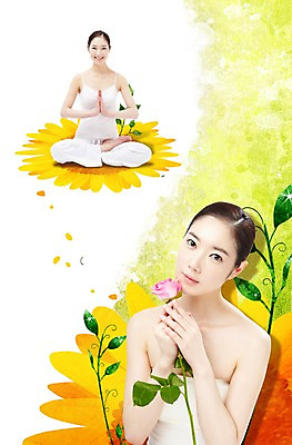PSD 편집 편집이미지 우먼라이프 라이프스타일 웰빙 여자 꽃 포즈 한송이 요가 미소 웃음 사람 앉기 동양인 20대 성인 두명 청춘 운동 뷰티 장미 건강관리 깨끗함 한국인 요가자세 연습 요가복 손모으기 여자만 성인여자만 청년만 청년여자만 성인만 이미지편집 식물 1 컨셉 모션 표정 건강 관리 인종 손짓 청년 생활 운동복 송이 파일형식