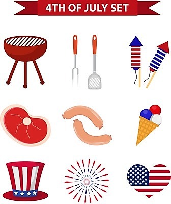 EPS 해외이미지 별 음식 백그라운드 포크 일러스트 휴가 육류 요리 미술 빨간색 세트 소풍 파티 저녁식사 미국 소고기 로켓 흰색 축하 깃발 4 소시지 그릴 바비큐 심볼 복고 클립 주말 풍선 애국심 7월 고립 독립 해외202004 해외일러스트 자연요소 식기 컬러 컨셉 북아메리카 식재료 주방용품 문화예술 이벤트 숫자 야외활동 식사 날짜 가공식품 파일형식 벡터 이미지허브