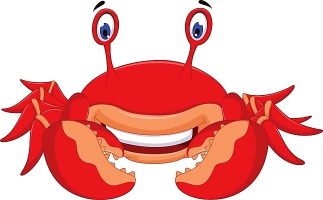 EPS 해외이미지 동물 캐릭터 행복 야생동물 바다 일러스트 자연 조개 갑각류 미소 빨간색 게 껍질 신선 만화 해산물 코믹 기어가기 마스코트 집게발 캐리커처 해외202004 해외일러스트 일러캐릭터 감정 컬러 모션 어패류 표정 그림 생태계 파일형식 벡터 이미지허브