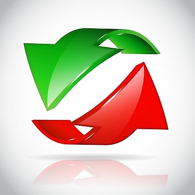 EPS 해외이미지 디자인 일러스트 비즈니스 모션 추상 화살 그래픽 빨간색 초록색 세트 3D 재활용 흐름 흰색 원형 고리 심볼 사인 상쾌 순환 방법 해외202004 해외일러스트 도형 감정 컬러 컨셉 무늬 디지털합성 친환경 파일형식 벡터 이미지허브