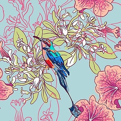 EPS 해외이미지 식물 디자인 꽃잎 꽃 분홍색 꽃다발 백그라운드 잎 꽃무늬 패턴 일러스트 자연 벽지 조류 추상 미술 장식 초록색 여름 컬러풀 유행 봄 수확 벚꽃 직물 화려 우아함 배열 그림 질감 복고 윤곽 피튜니아 해외202004 해외일러스트 동물 계절 컬러 컨셉 무늬 농업 문화예술 생태계 파일형식 벡터 이미지허브