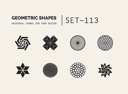 EPS 해외이미지 디자인 백그라운드 컨셉 패턴 일러스트 추상 사람없음 그래픽 세트 원형 플랫 심볼 심플 지오메트릭 해외202004 해외일러스트 도형 무늬 파일형식 벡터 이미지허브