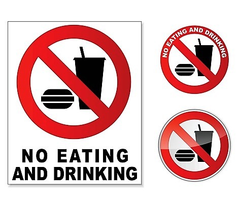 EPS 해외이미지 접시 음료 일러스트 텍스트 샌드위치 내부 청결 금지 마시기 청소 먹기 심볼 사인 법 배지 고립 존경 해외202004 해외일러스트 식기 음식 모션 위생 파일형식 벡터 이미지허브