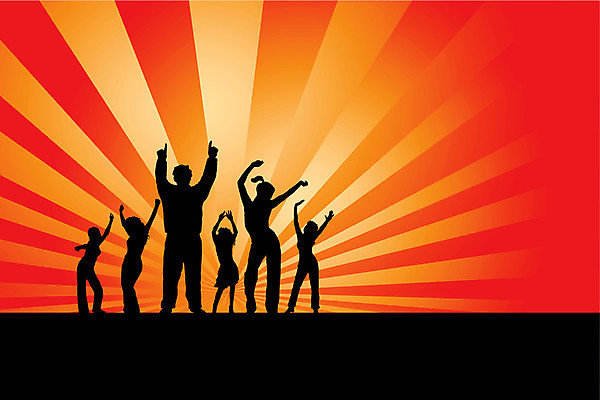 EPS 해외이미지 여자 남자 행복 실루엣 음악 백그라운드 일러스트 사람 파티 댄서 춤 은색 디스코 해외202004 해외일러스트 직업 감정 컬러 문화예술 촬영기법 이벤트 파일형식 벡터 이미지허브