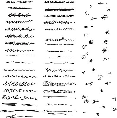EPS 해외이미지 모양 손 디자인 배너 리본 선 일러스트 추상 잉크 프레임 미술 세트 연필 검은색 흰색 거친 그룹 낙서 만화 스케치 수집 심볼 오브젝트 사인 그림 분열 엘리먼트 해외202004 해외일러스트 컬러 무늬 문화예술 학용품 신체부위 필기구 파일형식 벡터 이미지허브