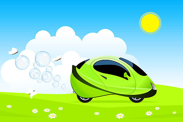 EPS 해외이미지 디자인 산업 컨셉 일러스트 교통시설 자동차 미래 초록색 환경 거품 운전 에너지 흰색 생태계 가스 고립 생태학 자동 해외202004 해외일러스트 교육 육상교통 컬러 교통 모션 시설 파일형식 벡터 이미지허브