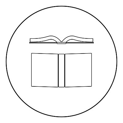 EPS 해외이미지 모양 교육 종이 일러스트 텍스트 책 다이어리 검은색 정보 오픈 원형 도서관 잡지 심볼 읽기 사인 교과서 심플 문학 페이지 사전 출판 해외202004 해외일러스트 도형 컬러 모션 교재 간행물 사무용품 파일형식 벡터 이미지허브