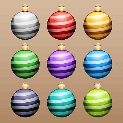 EPS 해외이미지 모양 전통 계절 백그라운드 크리스마스장식 크리스마스 겨울 일러스트 공 유리 휴가 선물 장식 빨간색 초록색 파란색 빛 세트 노란색 보라색 줄무늬 장식볼 축하 원형 화려 황금 우아함 은색 12월 수집 오브젝트 여의주 해외202004 해외일러스트 도형 기념일 컬러 컨셉 무늬 재질 날짜 파일형식 벡터 이미지허브