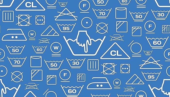 EPS 해외이미지 손 옷 산업 백그라운드 패턴 일러스트 건조 물 세트 꼬리표 라벨 기계 정보 흰색 직물 면 씻기 빨래 청소 철 심볼 사인 온도 명령 고립 돌봄 해외202004 해외일러스트 자연요소 컬러 가사 무늬 모션 프레임 신체부위 청결 파일형식 벡터 이미지허브