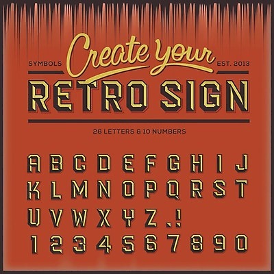 EPS 해외이미지 템플릿 디자인 알파벳 포스터 벽 백그라운드 일러스트 텍스트 학교 추상 그림자 타이포그라피 장식 숫자 수확 축하 편지 심볼 사인 신학기 복고 타입 엘리먼트 스타일 해외202004 해외일러스트 문자 영어 교육 컨셉 무늬 농업 파일형식 벡터 이미지허브