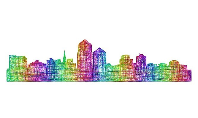 EPS 해외이미지 디자인 실루엣 선 곡선 일러스트 추상 파노라마 미술 건물 그래픽 장식 가로 도시풍경 컬러풀 고층빌딩 미국 줄무늬 도시 도심 심볼 그림 윤곽 타운 스카이라인 부화 뉴멕시코 랜드마크 해외202004 해외일러스트 건축물 컬러 북아메리카 무늬 문화예술 촬영기법 풍경 빌딩 파일형식 벡터 건축 아메리카 대륙 이미지허브