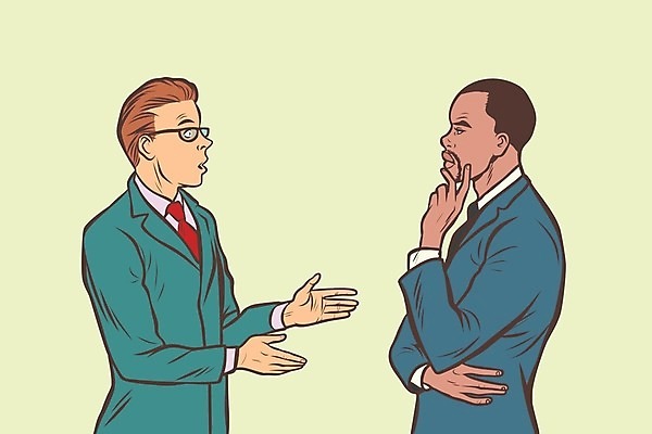 EPS 해외이미지 백인 직업 응시 남자 유럽 흑인 컨셉 2 일러스트 비즈니스 사업가 통신 성공 협력 노동자 아이디어 함께함 대화 미술 서기 사람 정장 성인 사무실 반사 검은색 수확 흰색 업무 작업 비즈니스맨 토론 만화 종업원 동료 경영자 복고 코믹 다인종 경영 팝 프로젝트 스타일 브레인스토밍 해외202004 해외일러스트 서양인 시선 옷 나라 컬러 농업 관계 모션 문화예술 말하기 인종 직장인 리더 파일형식 벡터 이미지허브