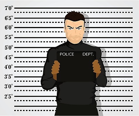 EPS 해외이미지 클립아트 캐릭터 일러스트 사람 그래픽 머그컵 유머 범죄 경찰 만화 감옥 그림 복고 코믹 슛 공정 깡패 죄수 체포 해외202004 해외일러스트 일러캐릭터 직업 감정 컵 파일형식 벡터 이미지허브