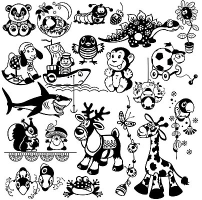 EPS 해외이미지 동물 꽃 어린이 일러스트 장난 조류 사슴 흑백 개구리 세트 장난감 버섯 원숭이 양 보트 거북이 벌레 작음 판다 만화 수집 기린 공룡 다람쥐 무당벌레 선원 상어 유인원 양고기 침팬지 곰팡이 순록 해외202004 해외일러스트 식물 곤충 배_교통 곰 포유류 파충류 촬영기법 육류 양서류 어류 사람 설치류 크기 파일형식 벡터 이미지허브