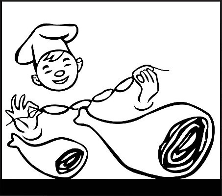 EPS 해외이미지 직업 음식 농업 일러스트 비즈니스 돼지고기 미소 식사 소고기 소시지 맛 양고기 승진 마케팅 해외202004 해외일러스트 산업 컨셉 표정 육류 가공식품 파일형식 벡터 이미지허브