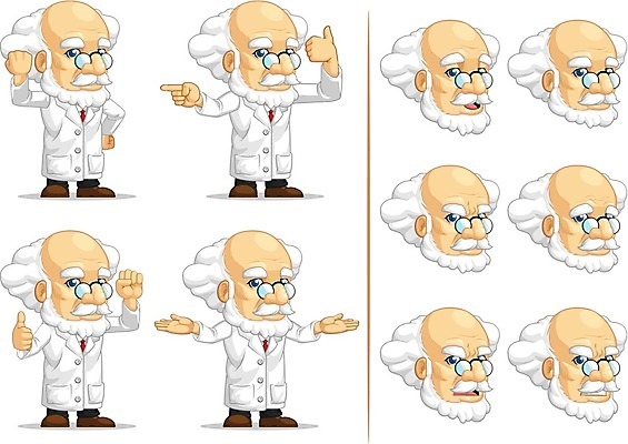 EPS 해외이미지 직업 캐릭터 행복 안경 중년 과학 유니폼 일러스트 실험 손바닥 교사 교수 주먹 의사 코트 흰색 가리킴 최고 실험복 실험실 강의 만화 과학자 콧수염 대머리 마스코트 옛날 지능 화학자 해외202004 해외일러스트 일러캐릭터 헤어스타일 손 잡화 옷 감정 컬러 모션 수염 손짓 성인 외투 의료진 가운 학자 파일형식 벡터 이미지허브