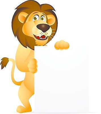 EPS 해외이미지 동물 배너 백그라운드 일러스트 간판 사람없음 공백 사자 해외202004 해외일러스트 포유류 파일형식 벡터 이미지허브