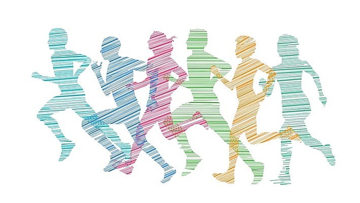 EPS 해외이미지 클립아트 라이프스타일 여자 남자 스포츠 백그라운드 무지개 신체 오렌지 일러스트 모션 건강 사람 성인 야외 빨간색 초록색 여름 파란색 컬러풀 달리기 조깅 노란색 경쟁 군중 속도 마라톤 해외202004 해외일러스트 자연요소 계절 컬러 컨셉 과일 경기 생활 운동 육상스포츠 파일형식 벡터 이미지허브