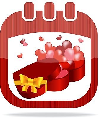 EPS 해외이미지 전통 계절 문화 겨울 일러스트 휴가 사랑 빨간색 숫자 달력 축하 일주일 날짜 연도 심볼 2월 월 고립 해외202004 해외일러스트 문자 감정 컬러 컨셉 파일형식 벡터 이미지허브